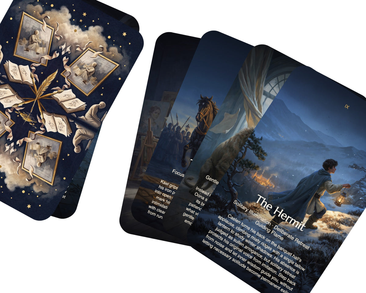 Rebel Muses Tarot — arrangement 6