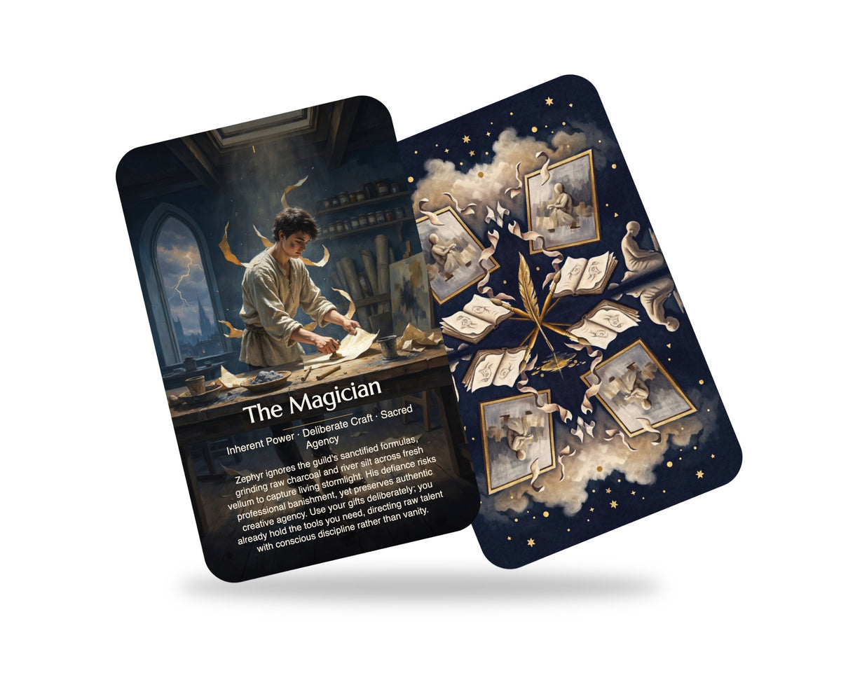 Rebel Muses Tarot — arrangement 9