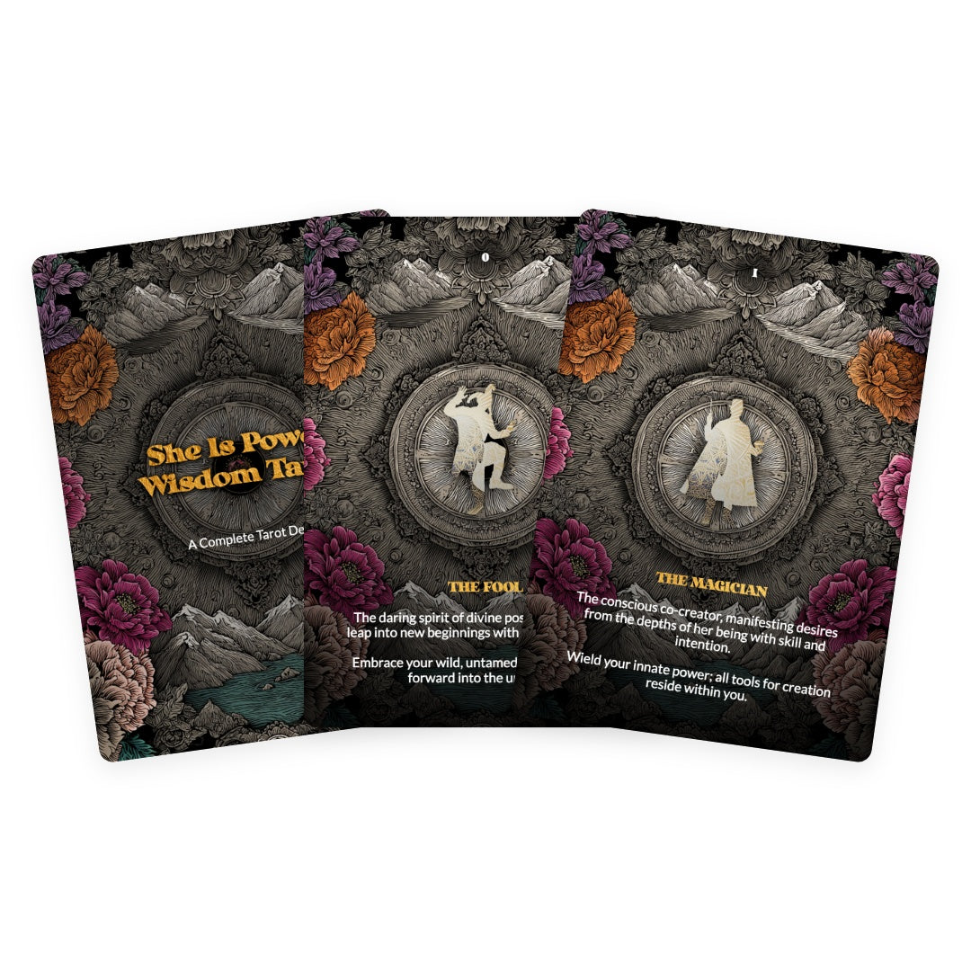 She Is Power: Wisdom Tarot Cards - 78 Cards
