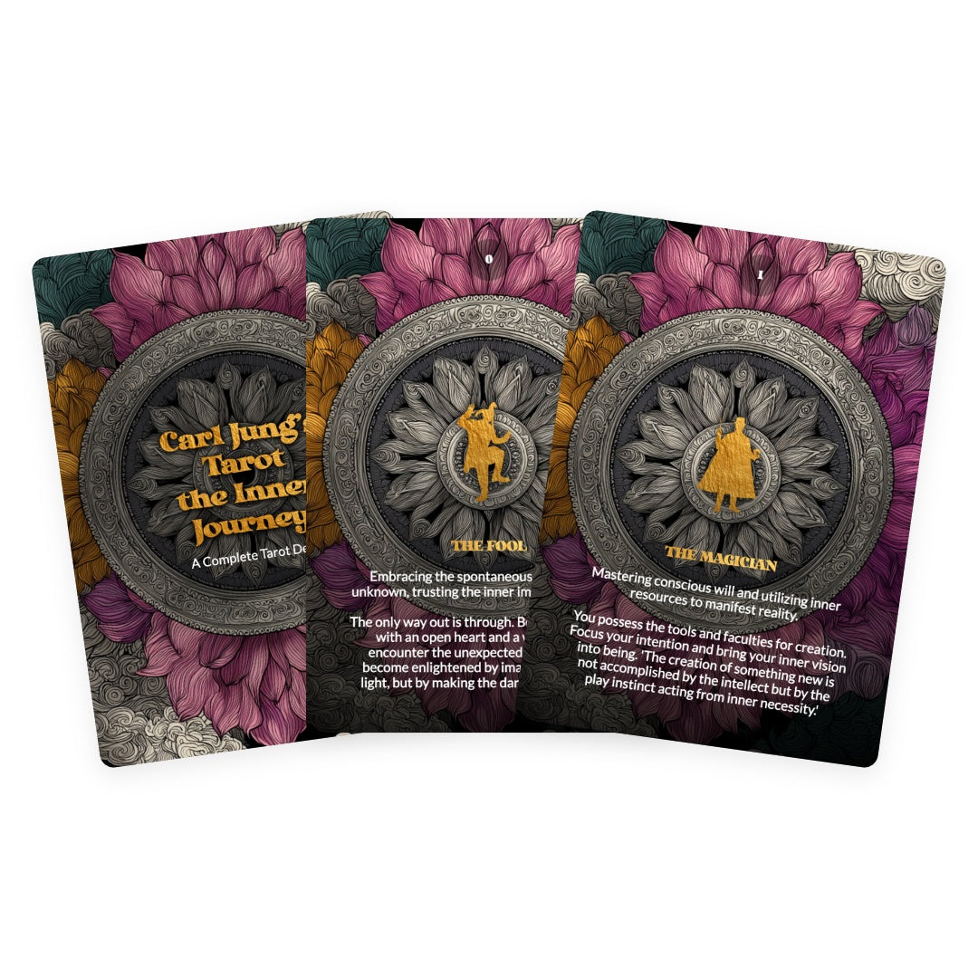 Carl Jung Journey through the Arcana - Tarot cards