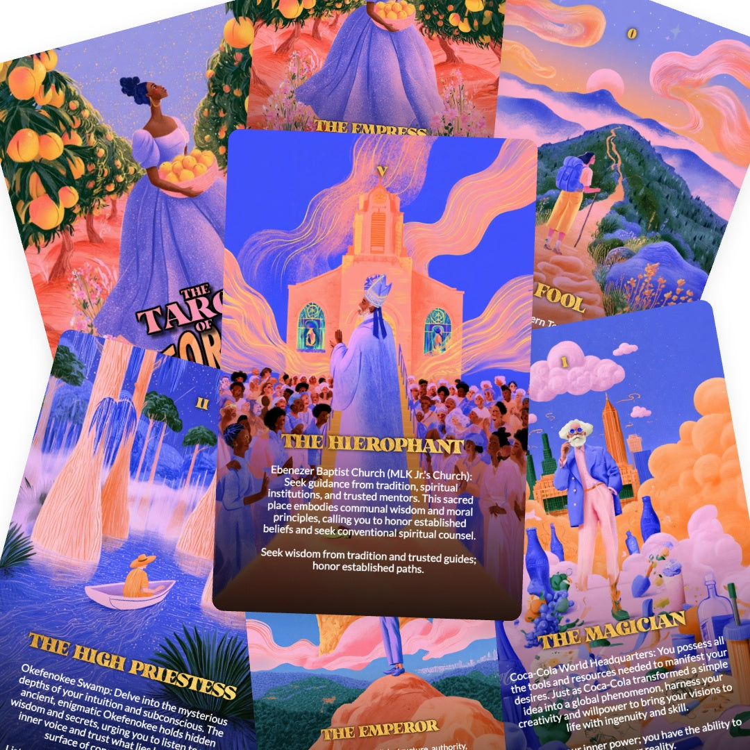 The Tarot of Georgia - The 22 Major Arcana