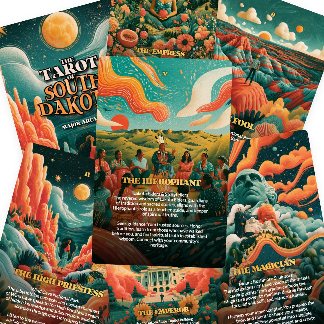The Tarot of South Dakota - The 22 Major Arcana