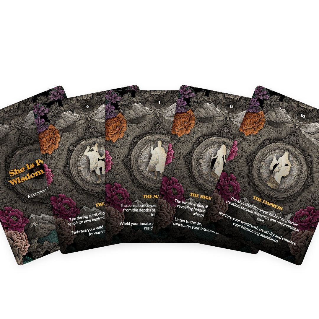 She Is Power: Wisdom Tarot Cards - 78 Cards