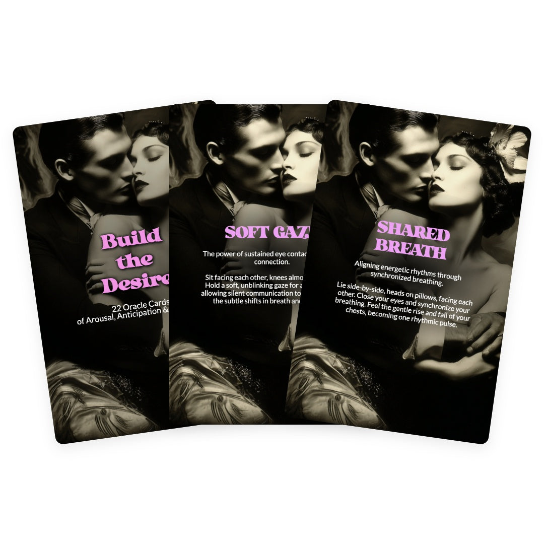 Build the Desire - 22 Oracle Cards of Arousal, Anticipation & Slow Heat