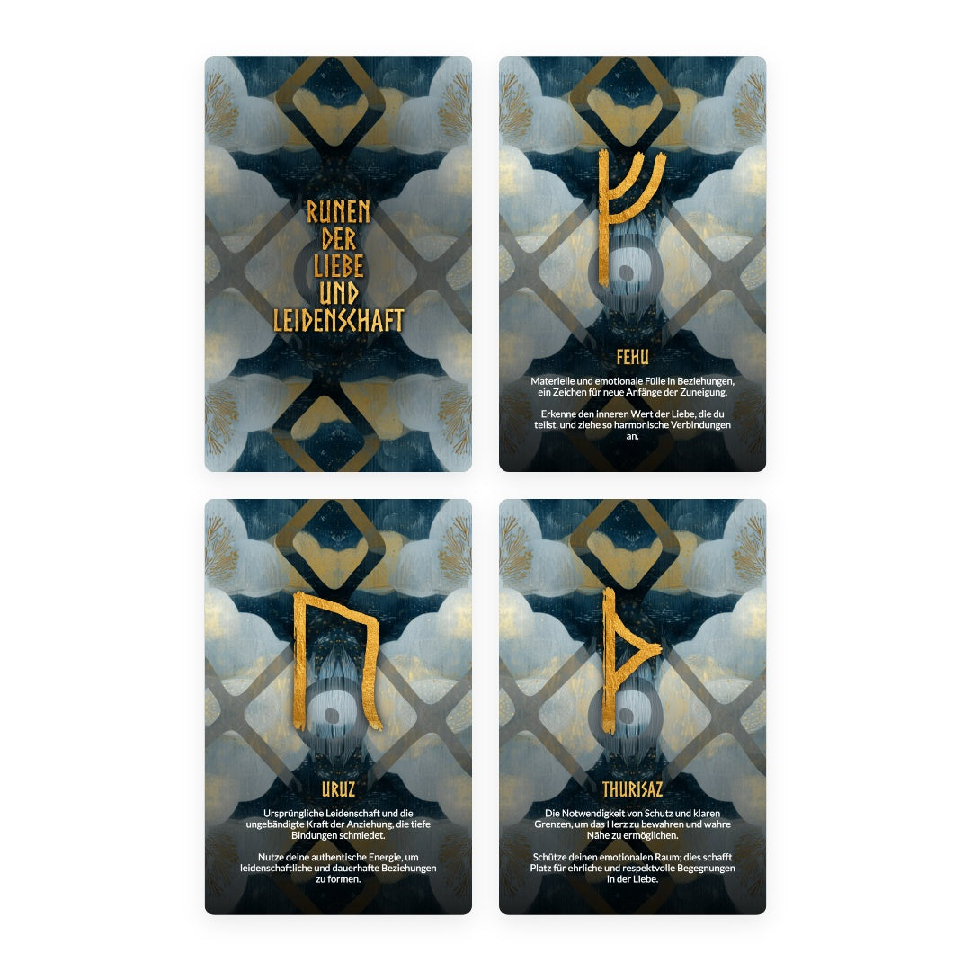 Runen der Liebe und Leidenschaft