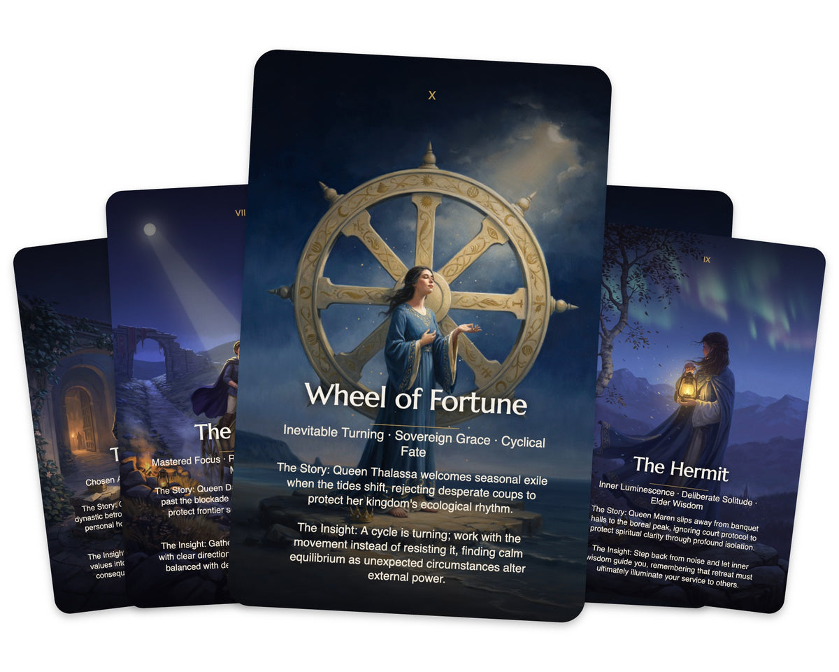 Rebel Queens Tarot — arrangement 3