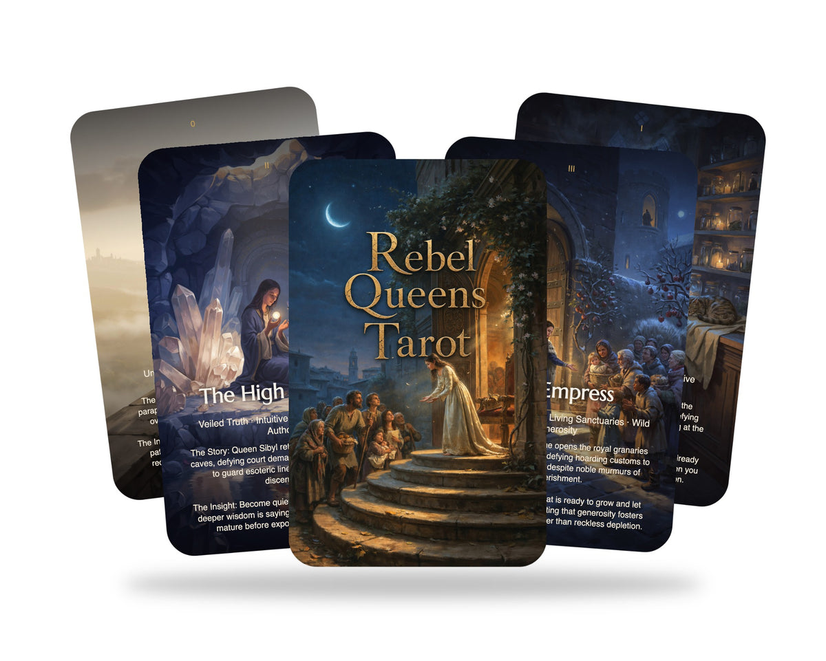 Rebel Queens Tarot — arrangement 5