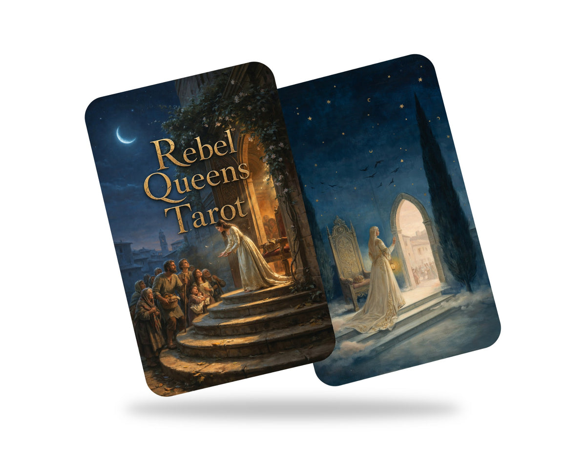 Rebel Queens Tarot — arrangement 7