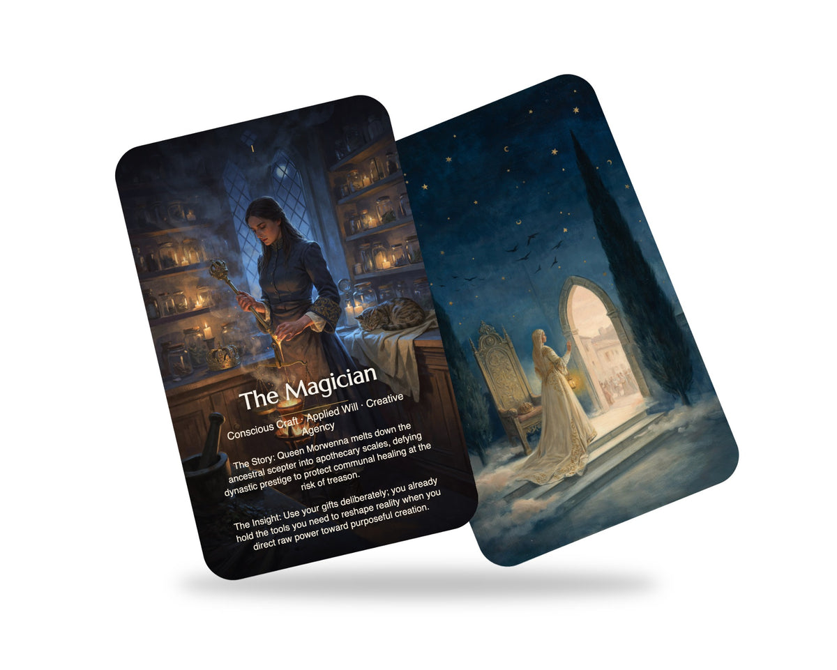 Rebel Queens Tarot — arrangement 9