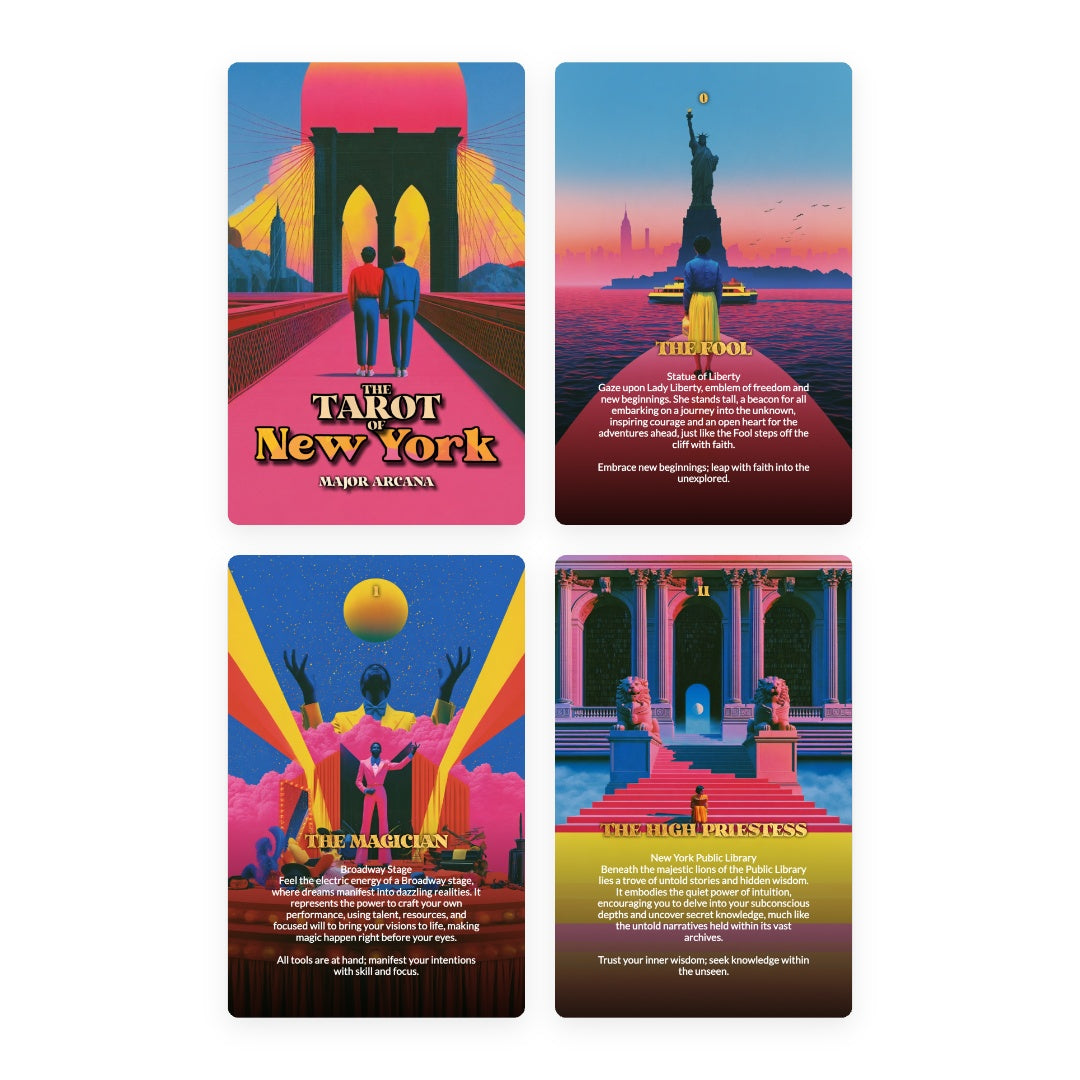 The Tarot of New York - The 22 Major Arcana