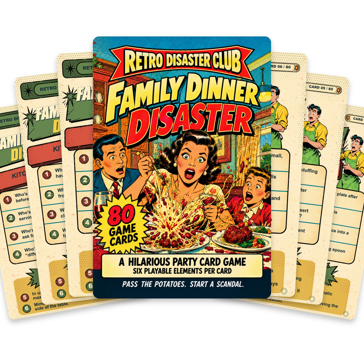Family Dinner Disaster — arrangement 2