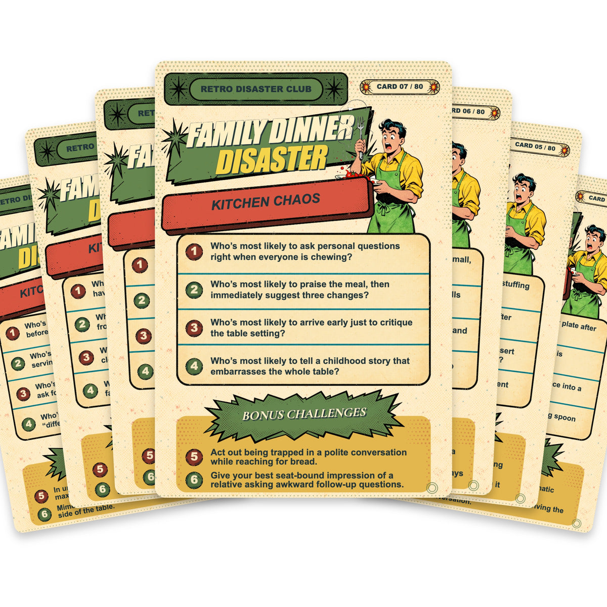 Family Dinner Disaster — arrangement 3