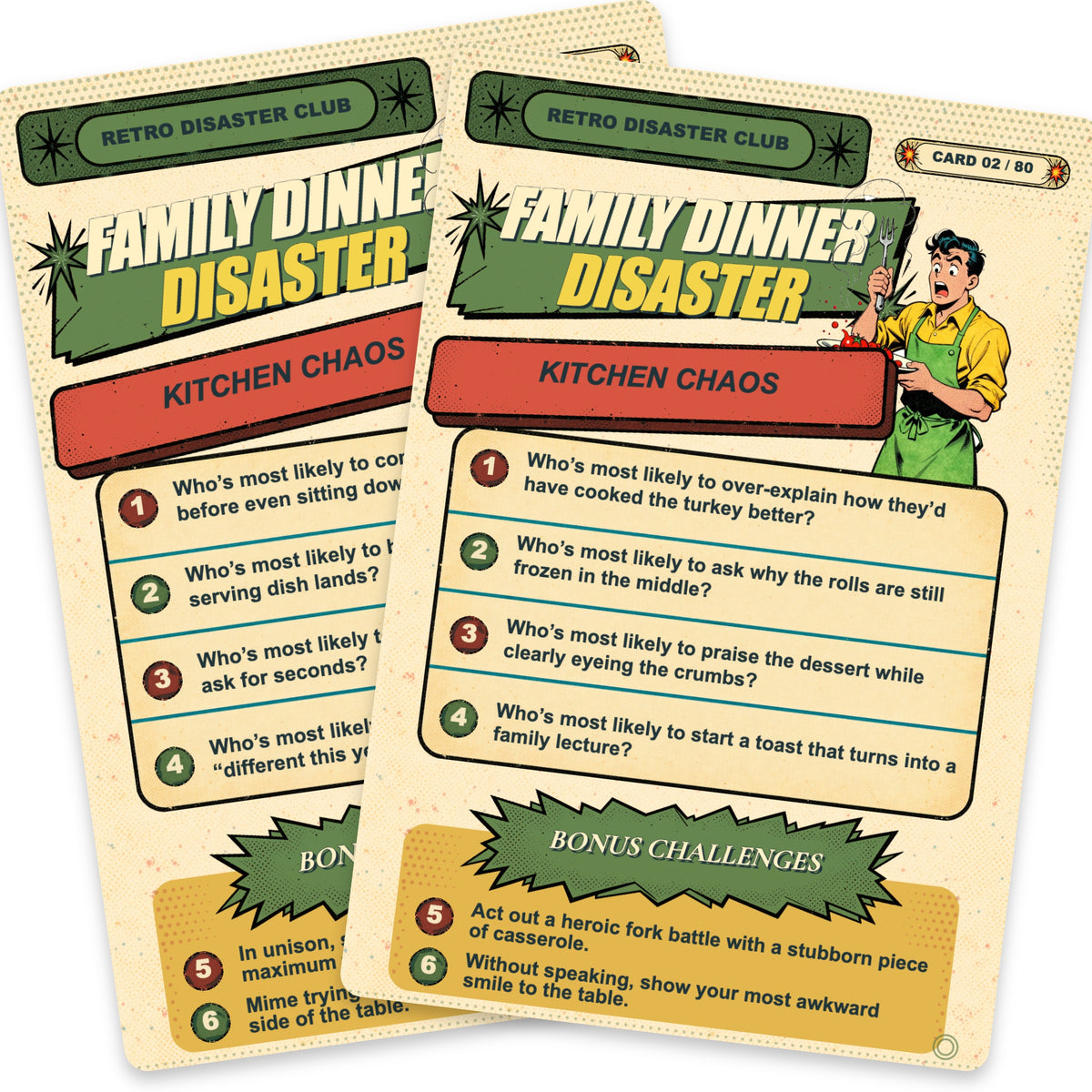 Family Dinner Disaster — arrangement 6