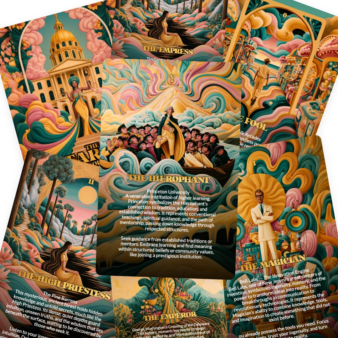 The Tarot of New Jersey - The 22 Major Arcana