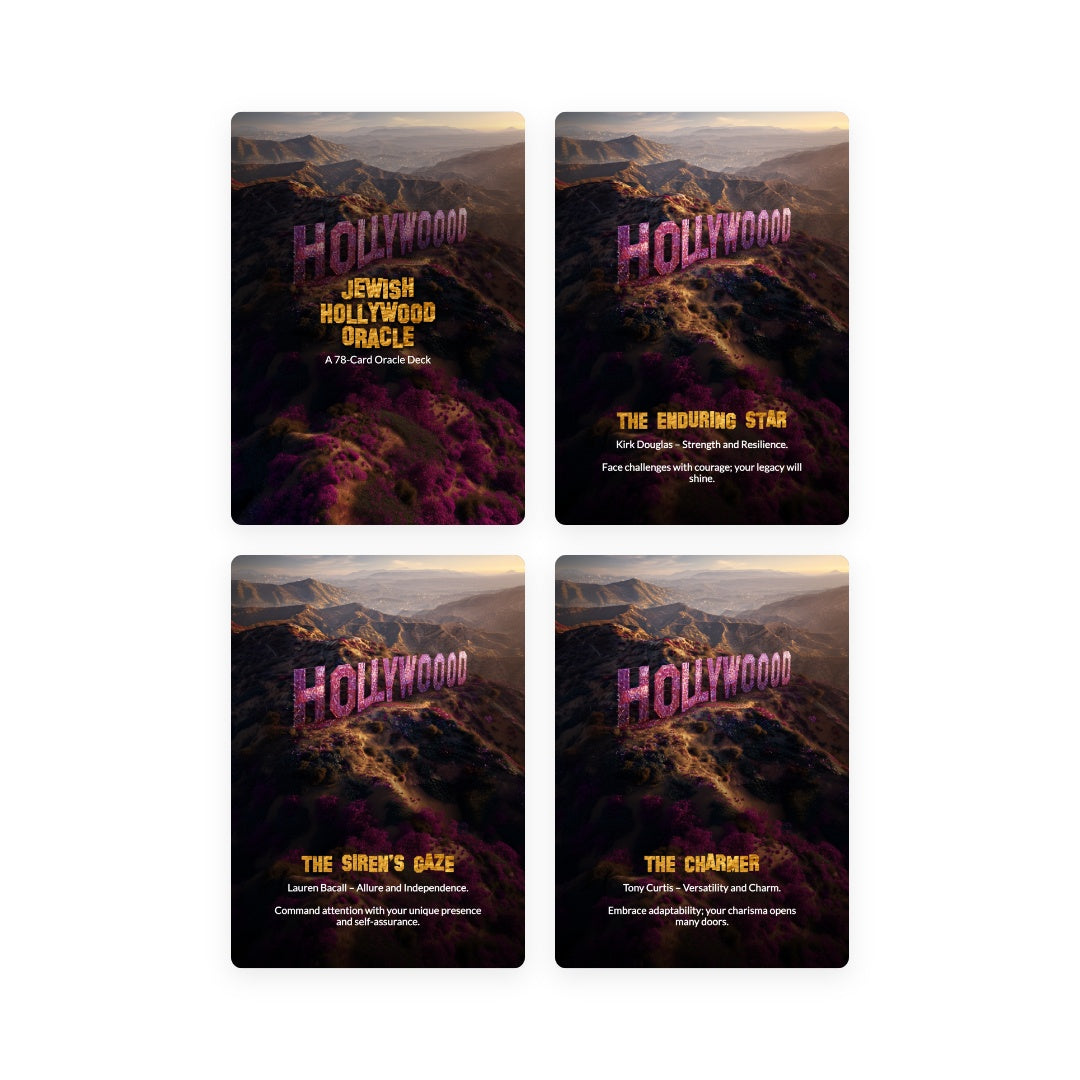 Jewish Hollywood Oracle - 78 Cards