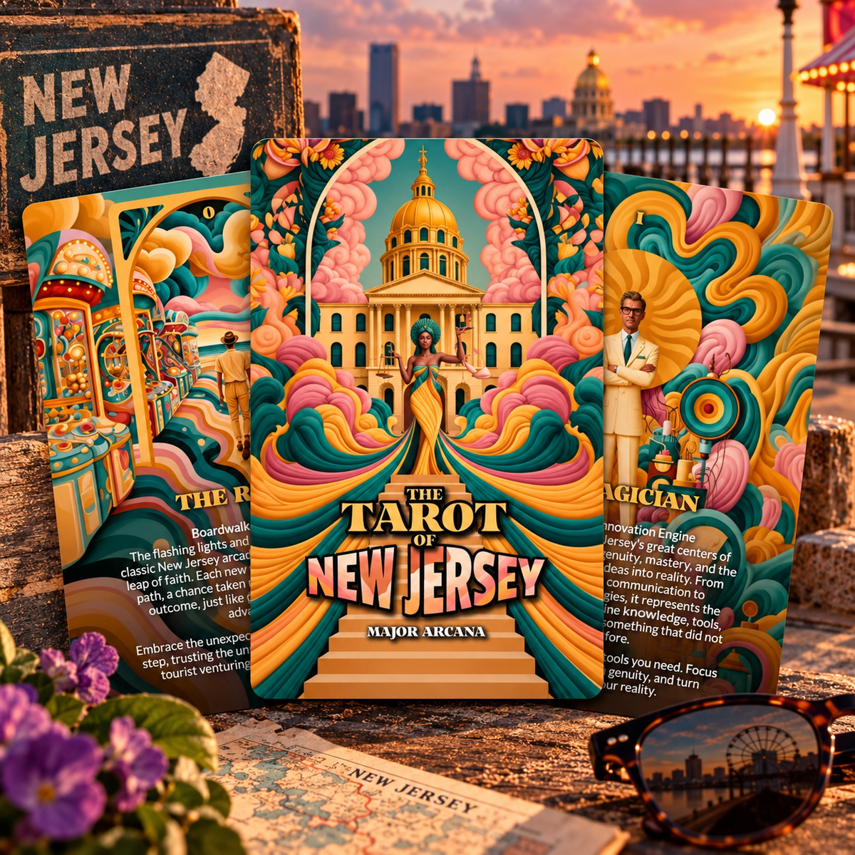 The Tarot of New Jersey - The 22 Major Arcana