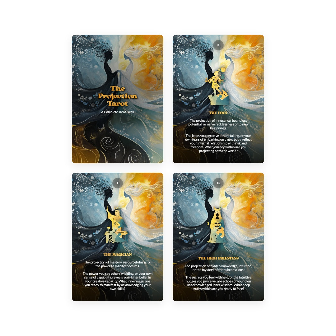 The Projection Tarot - 78 Cards