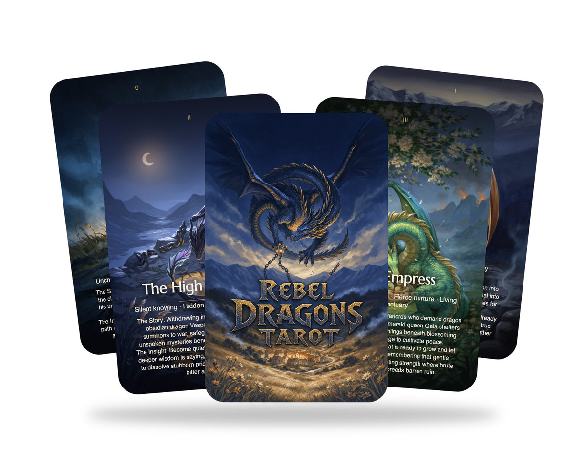Rebel Dragons Tarot — arrangement 5