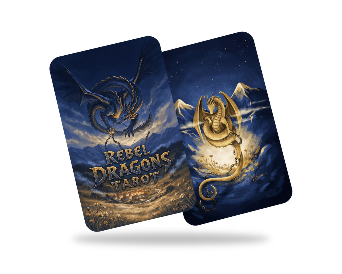 Rebel Dragons Tarot — arrangement 7