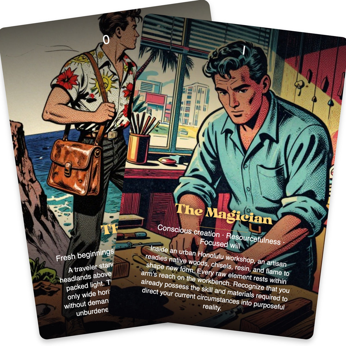 The Tarot of Honolulu — arrangement 5