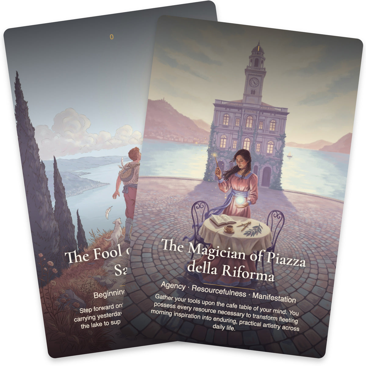 The Tarot of Lugano — arrangement 10