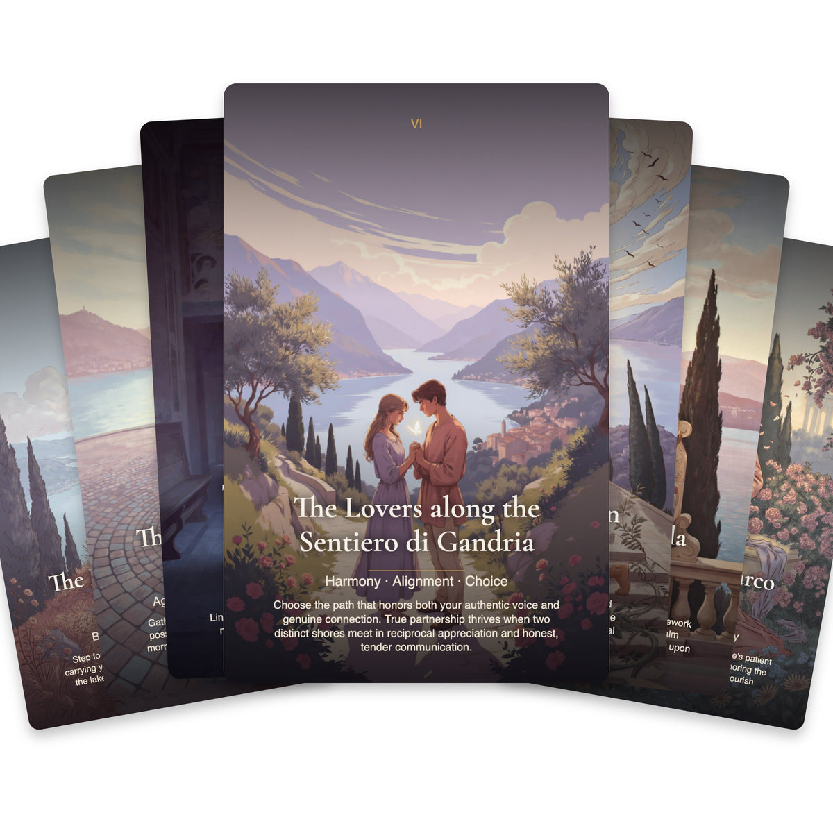The Tarot of Lugano — arrangement 2