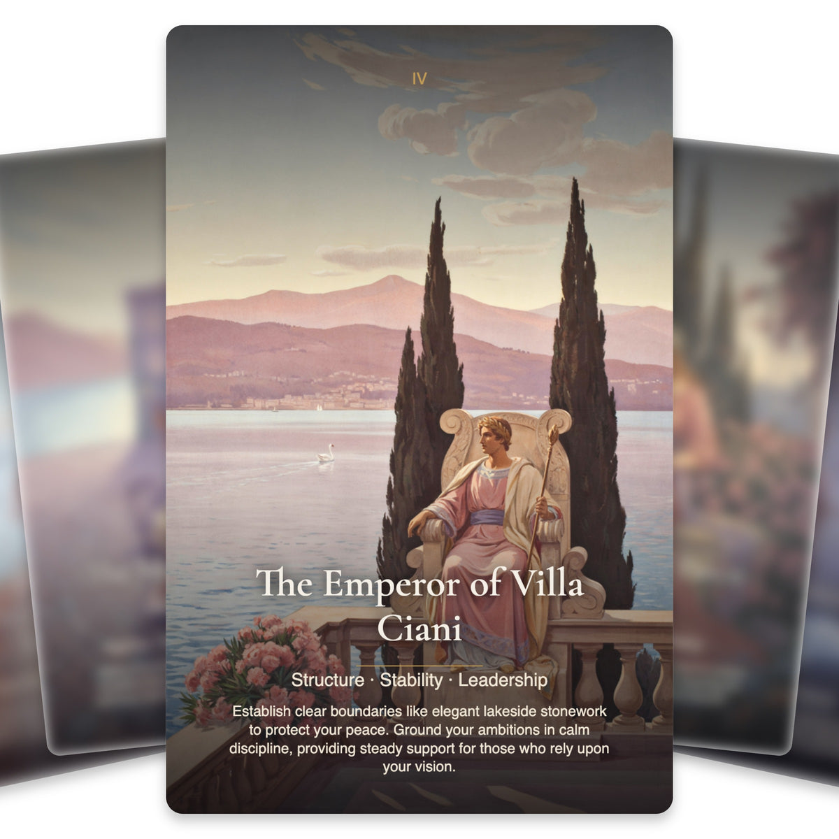 The Tarot of Lugano — arrangement 3
