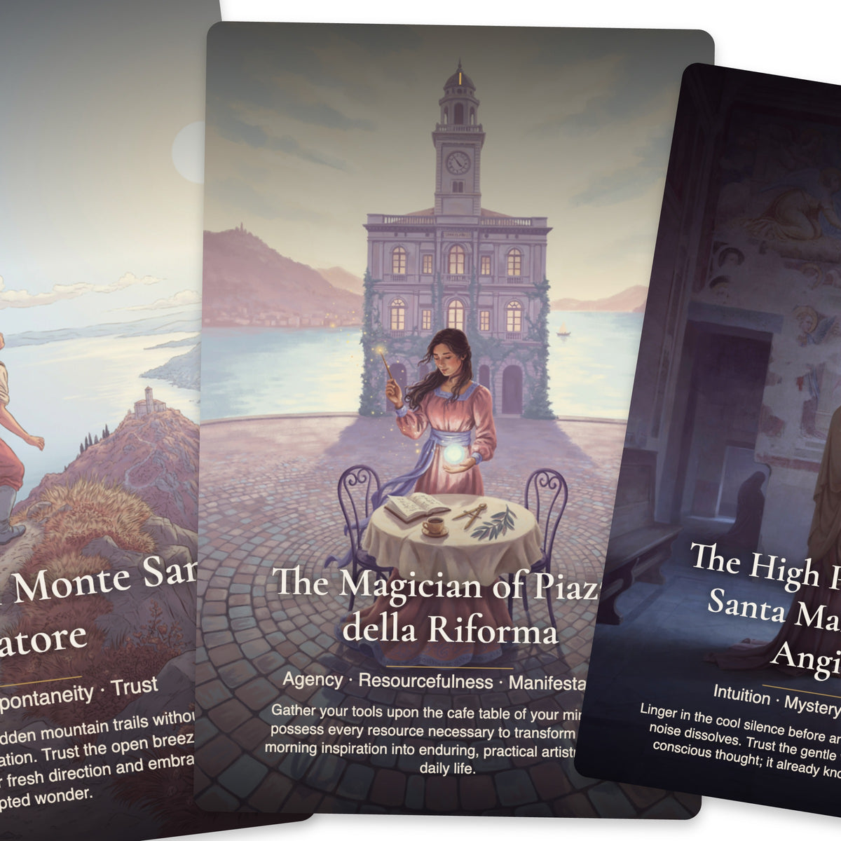 The Tarot of Lugano — arrangement 4