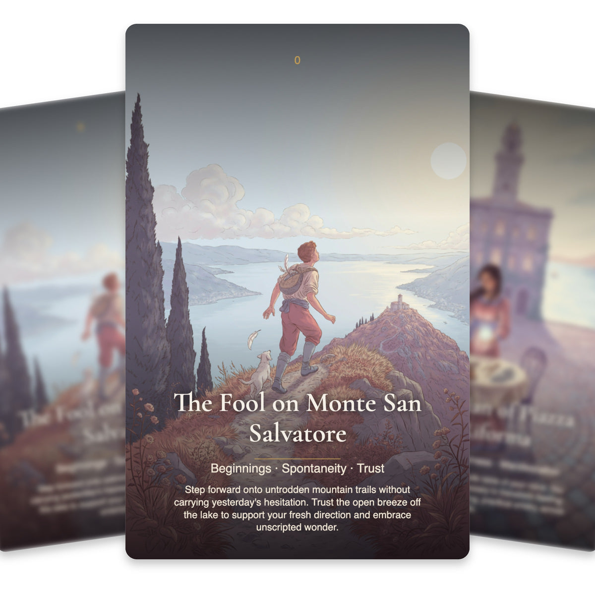 The Tarot of Lugano — arrangement 5