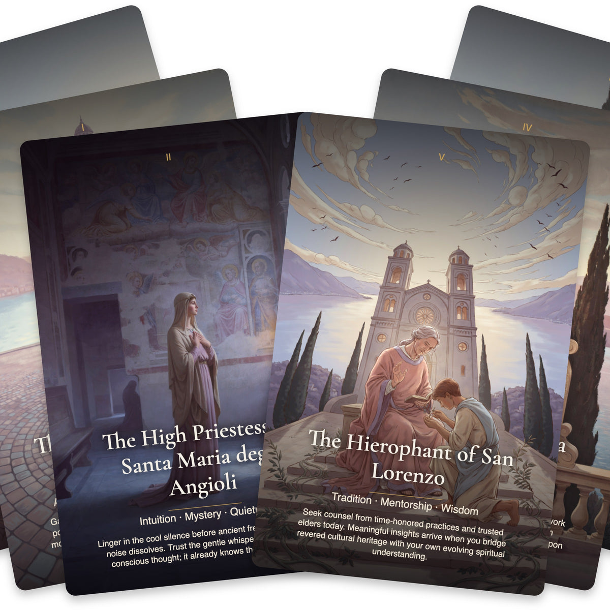 The Tarot of Lugano — arrangement 6