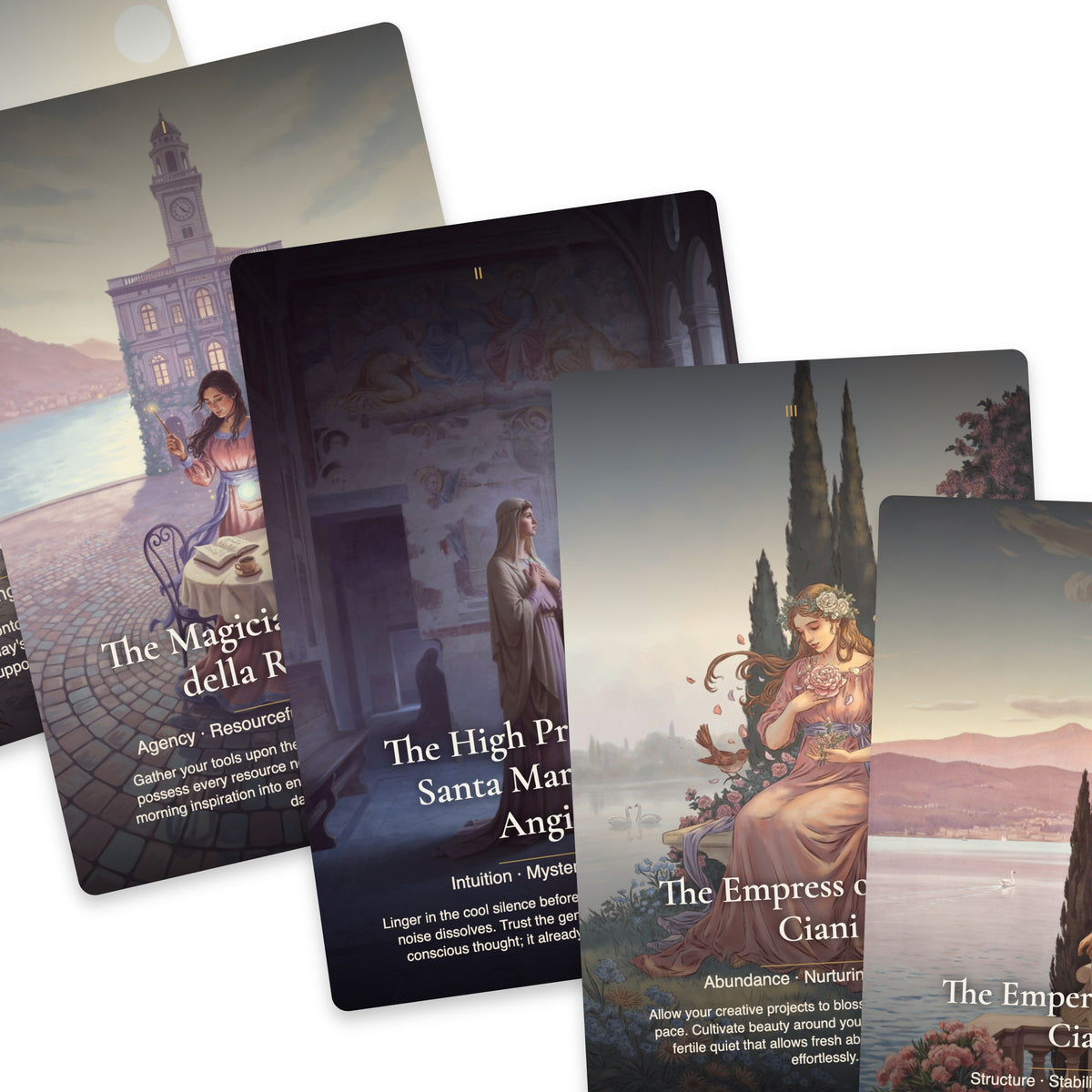 The Tarot of Lugano — arrangement 8