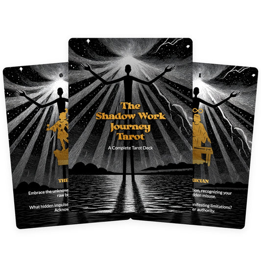 The Shadow Work Journey Tarot - 78 Cards
