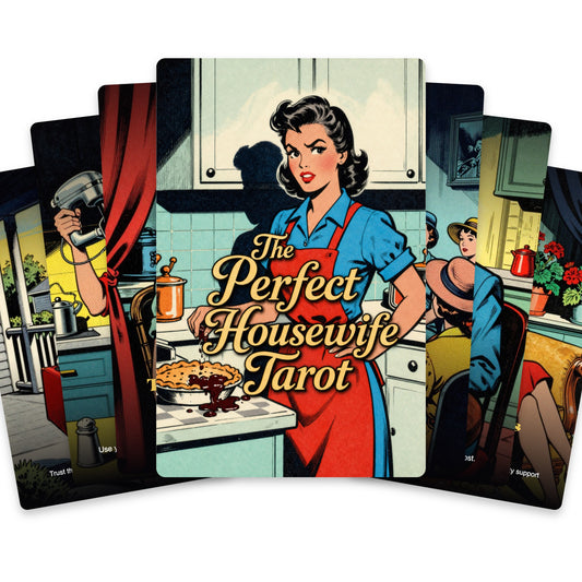 The Perfect Housewife Tarot — arrangement 1