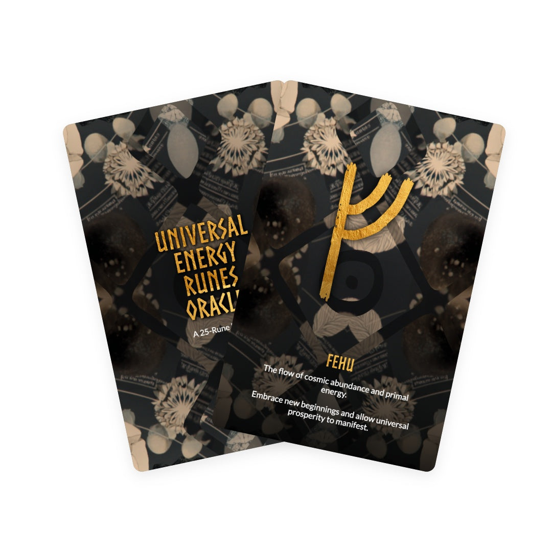 Universal Energy Runes Oracle Deck