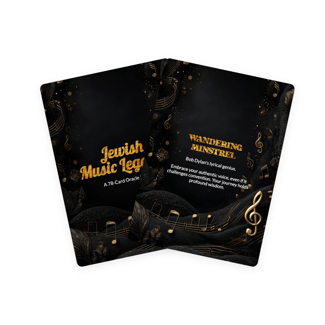 Jewish Music Legends - 78 Cards