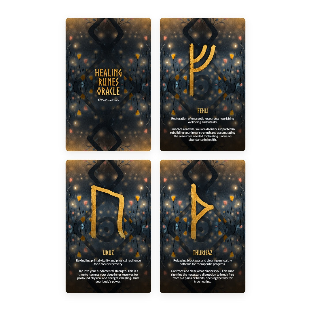 Healing Runes Oracle Deck