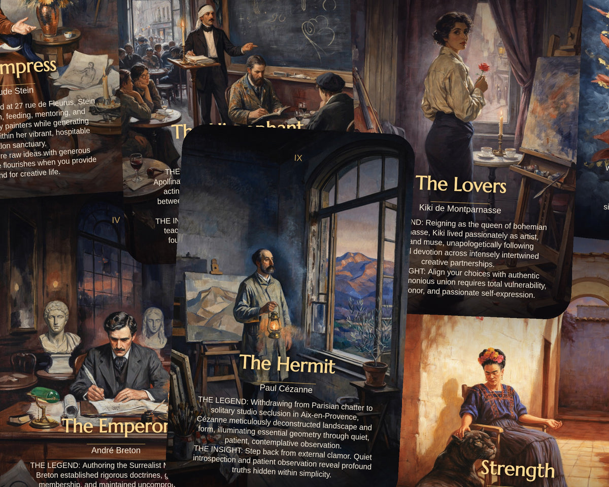 Bohemian Legends Tarot — arrangement 2