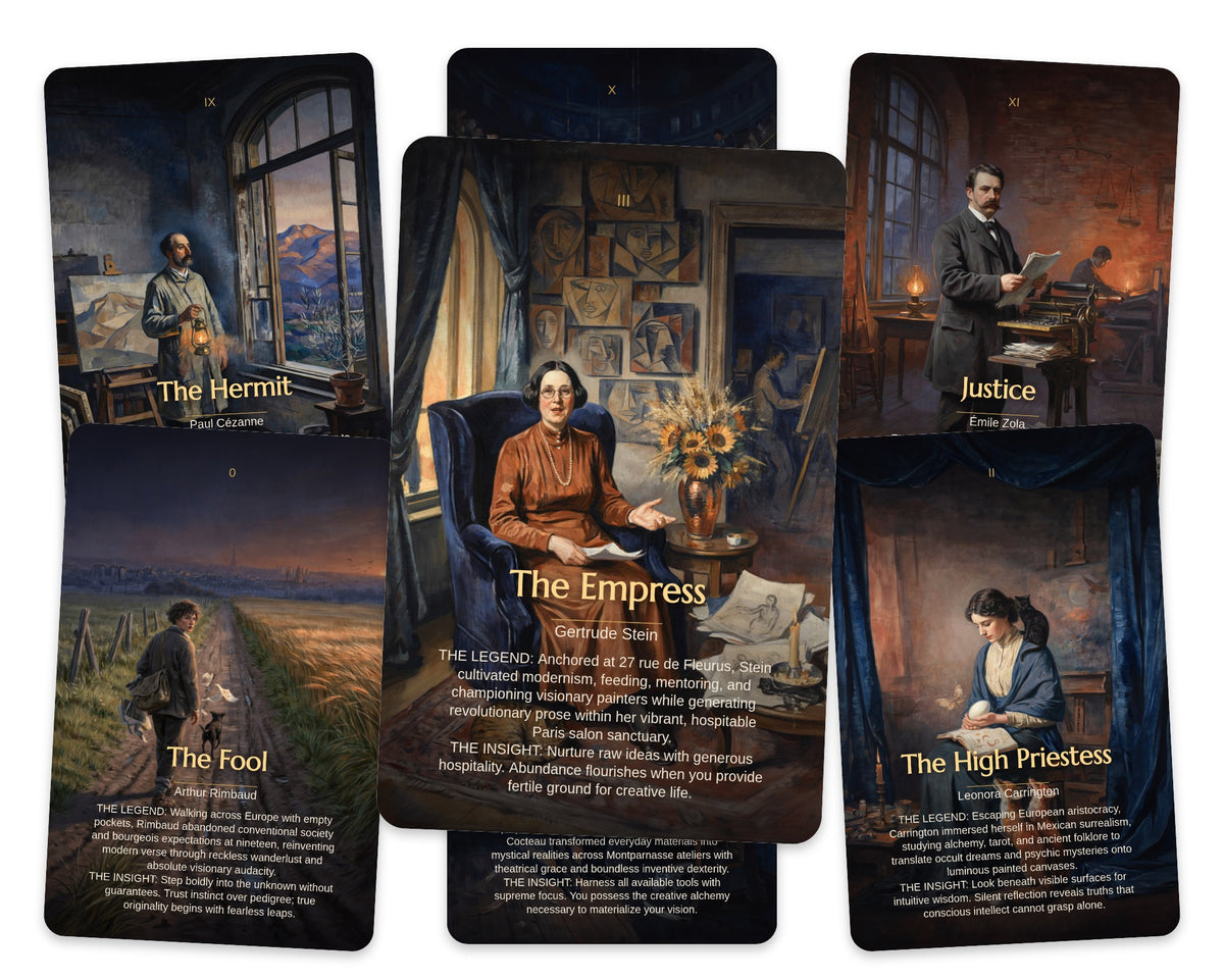 Bohemian Legends Tarot — arrangement 4