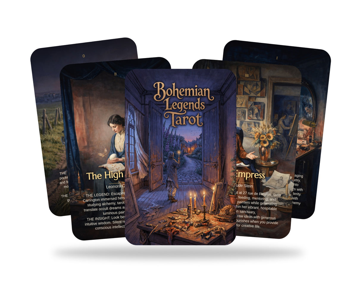 Bohemian Legends Tarot — arrangement 5