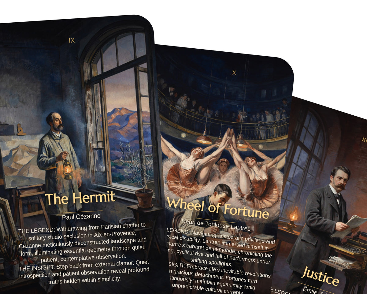 Bohemian Legends Tarot — arrangement 8