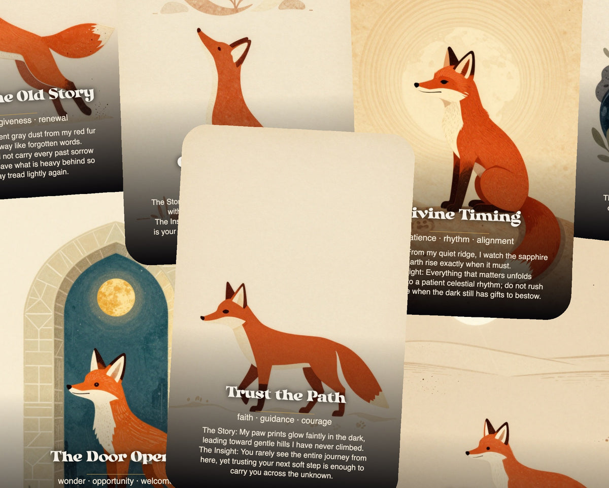 Fox on the Moon Oracle — arrangement 2