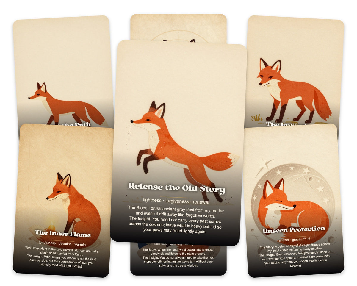 Fox on the Moon Oracle — arrangement 4
