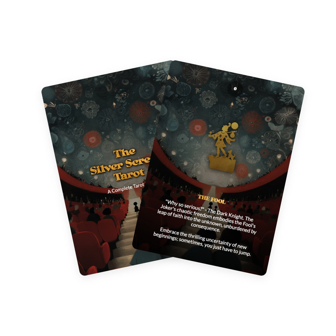 The Silver Screen Tarot  - 78 Cards