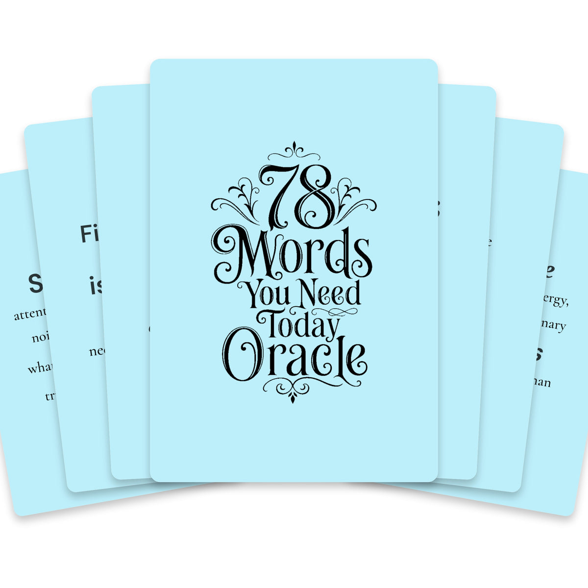 78 Words You Need Today Oracle — arrangement 1