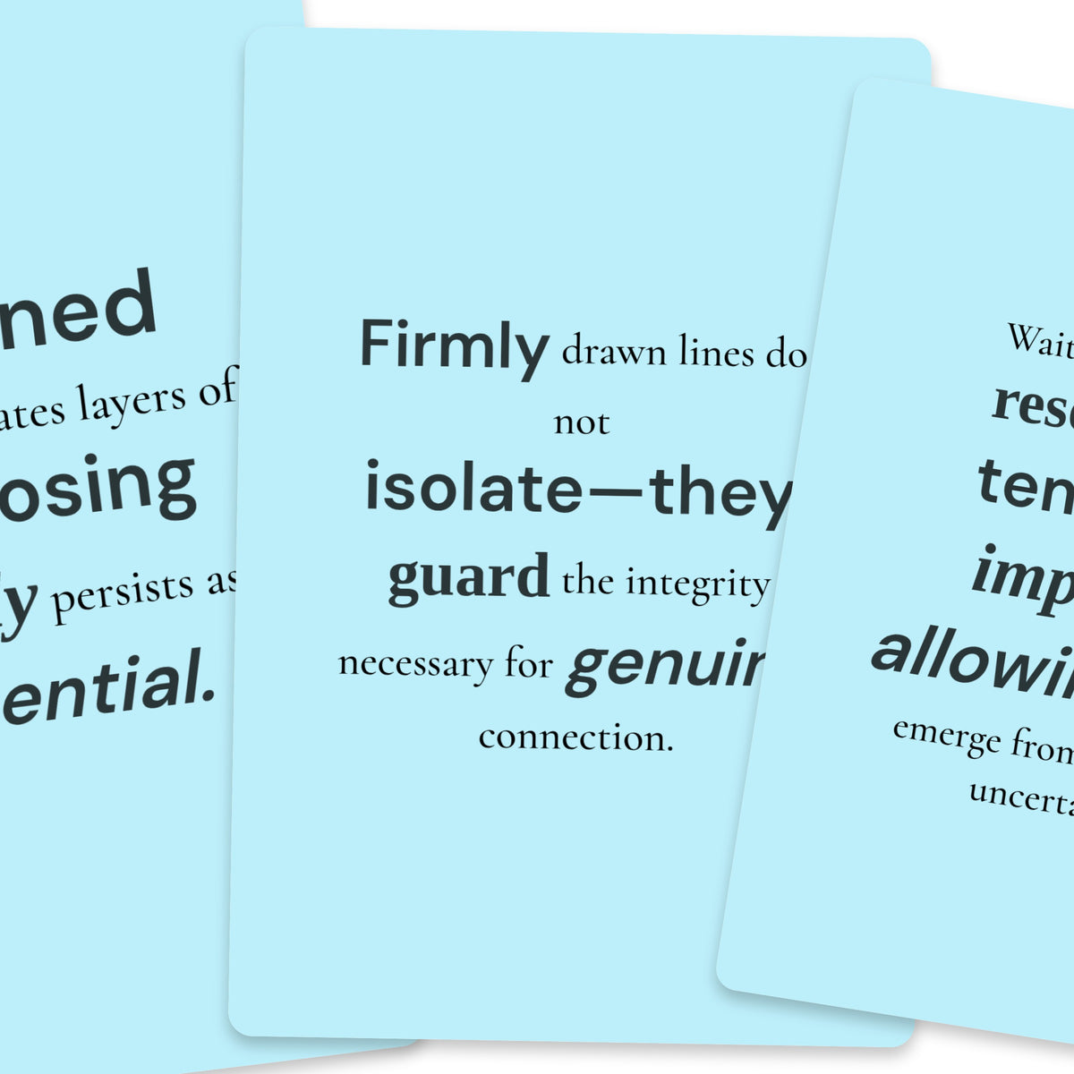 78 Words You Need Today Oracle — arrangement 4