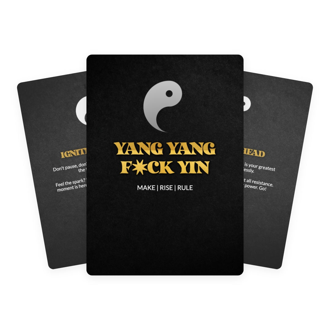 Yang Yang F*CK Yin | 78 Oracle Cards | MAKE | RISE | RULE