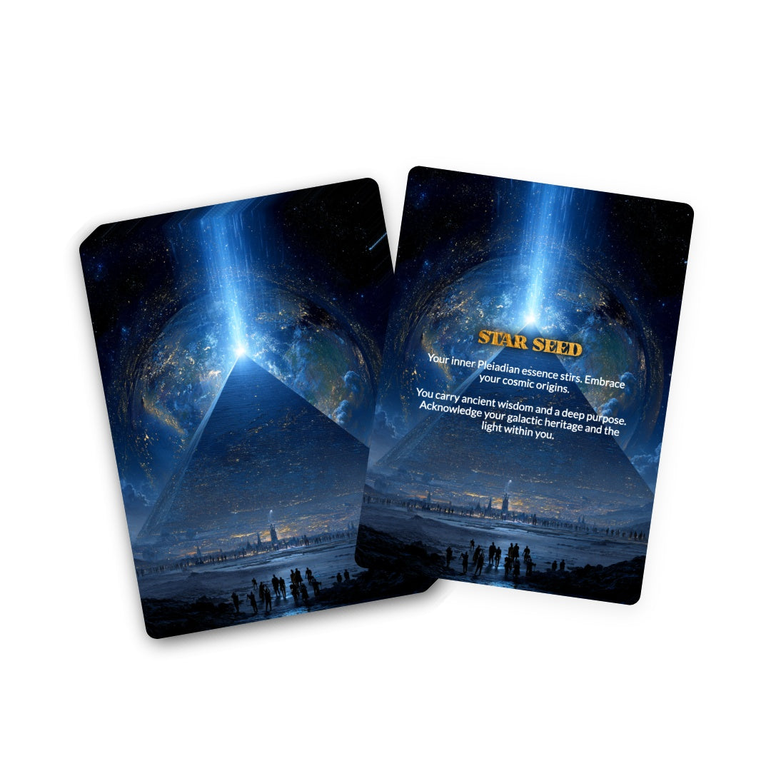 Pleiadian Galactic Wisdom Oracle Deck - 78 Cards