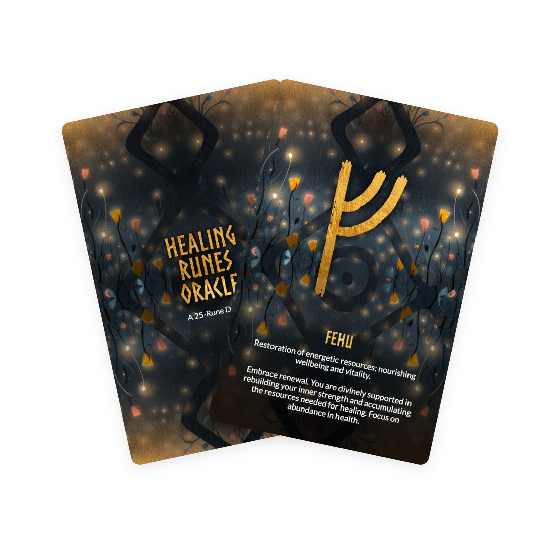 Healing Runes Oracle Deck