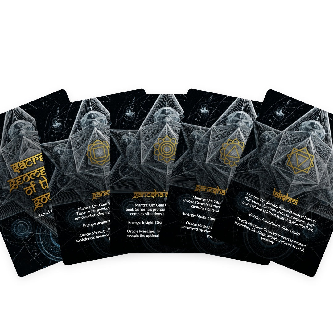 Sacred Geometry of the Gods - 78 Cards