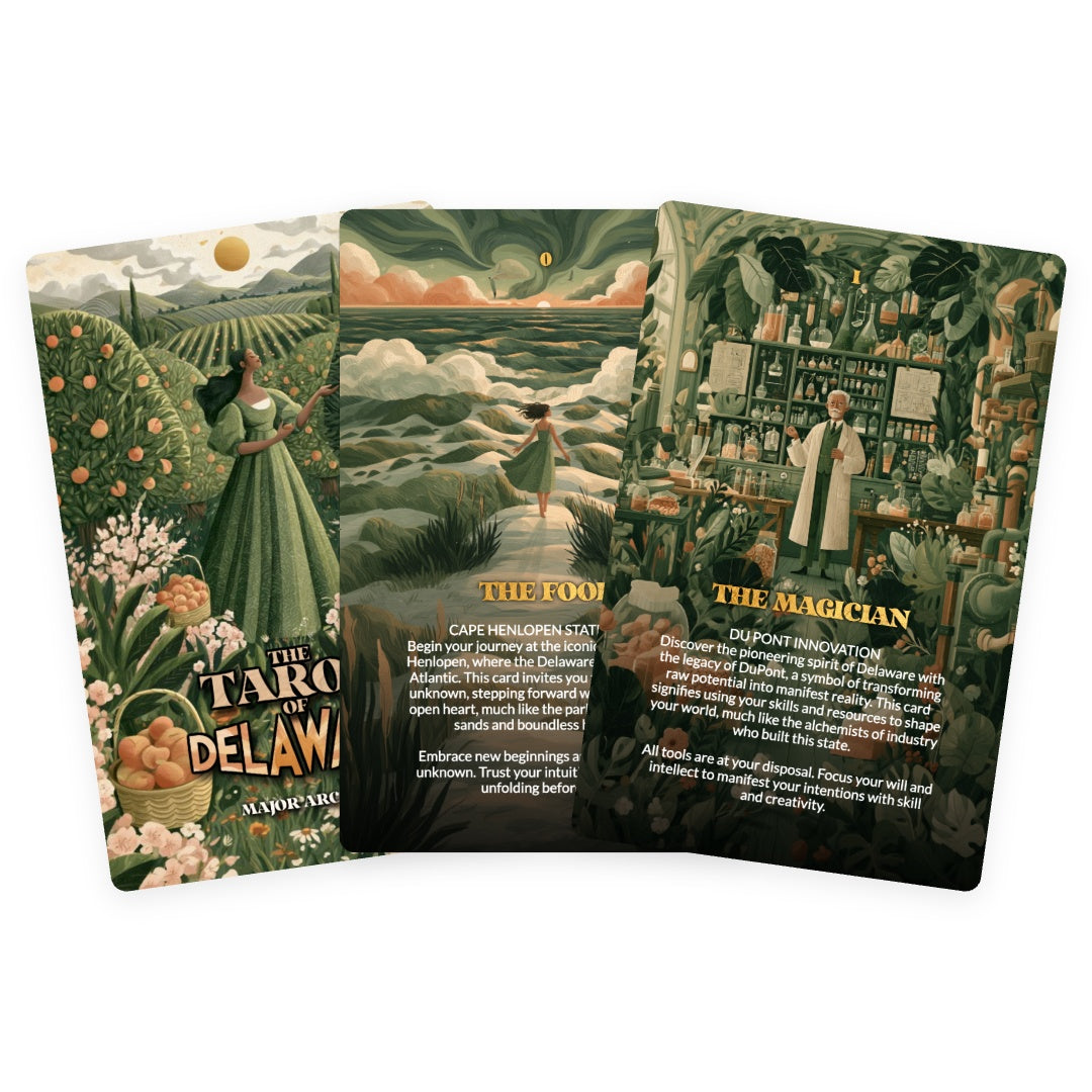 The Tarot of Delaware - The 22 Major Arcana